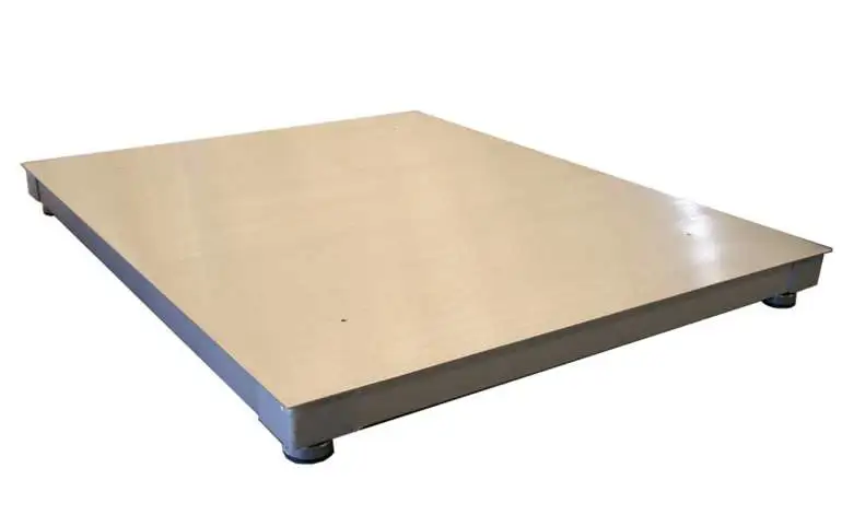 Piattaforma di pesatura in acciaio inox PFA